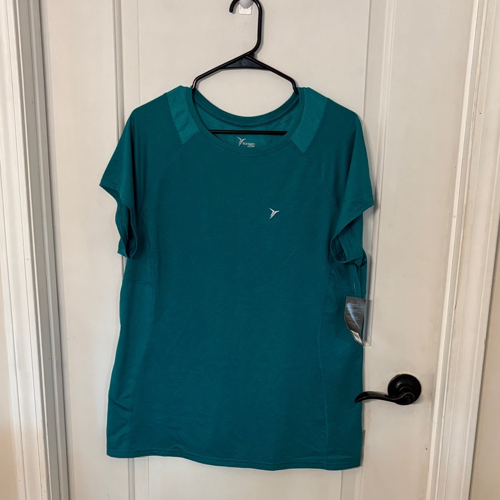 Old Navy Teal Short Sleeve Women's Tee